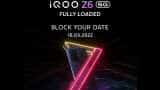 iQOO Z6 5G India launch on 16 march know expected price features specs all details here