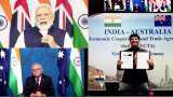 India-Australia signed economic cooperation and trade agreement pm modi said both countries will be benefited