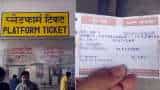 platform ticket price at ahmedabad division all railway stations will be now rs 10 from 7 april 2022