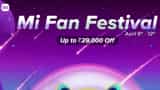 Xiaomi Mi Fan Festival sale get best deals on smartphone smart tv's with bank offers check detail