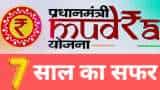 PM Mudra Yojana completed 7 years today; PMMY Loans worth Rs 18.60 lakh crore to more than 34.42 crore loan accounts 