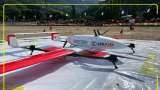 Successful launch of the first flight of drone service medicine from the sky andhra pradesh starts this