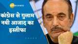 Ghulam Nabi Azad ने दिया कांग्रेस पार्टी से इस्तीफा, Rahul Gandhi को बताया ज़िम्मेदार