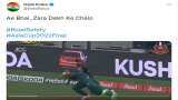 Asia Cup Final Sri lanka vs Pakistan Delhi Police tweet viral on Shadab and Asif Ali's collision 