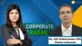 Corporate Radar: ज़ी बिज़नेस के साथ खास बातचीत में Finolex Industries के CEO, अजीत वेंकटरमण