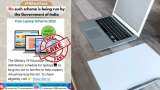 PIB fact check latest news 5 lakh students all over the country get free laptop here you know viral message reality
