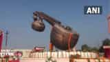40 foot veena in ayodhya CM Yogi adityanath pays tribute to  Lata mangeshkar chowk know facts