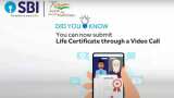 SBI : pensioners can now submit their life certificate via video call
