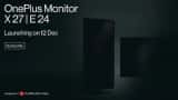OnePlus First Monitor X 27, Monitor E 24 to be launch on 12th december 2022 check feature and more details