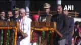 sukhwinder singh sukhu beocmes himachal pradesh new chief minister in the presence of senior congress leaders rahul gandhi priyanka gandhi