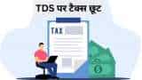 TDS on salary calculator who can get tax exemption on tds tax deduction at source form 13 how to apply