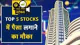 Global Brokerage report consider these stocks as top 5 stocks for this week