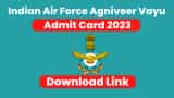 Admit Card Of Agniveer Vayu Issued Exam Will Be Held From 18 To 24 January 2023 check download link