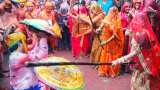 Lathmar Holi 2023 in barsana nandgaon date history significance beliefs and schedule of important programs of brij rangotasava