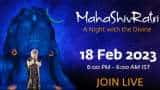 MahaShivRatri 2023 Isha Foundation Sadhguru Shivratri Live President Droupadi Murmu to join celebrations sadhguru live streaming