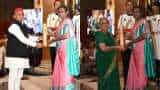 Padma Awards 2023 President Droupadi Murmu presents three Padma Vibhushan five Padma Bhushan forty seven Padma Shri Awards for the year 2023 see full list here