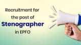 EPFO Recruitment 2023 Social Security assistant 2674 SSA 2859 Stenographer 185 post vacancy see notification how to apply direct link  