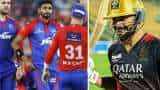 RCB vs DC ipl 2023 match preview playing 11s team full squads head to head records toss pitch report for today match no 50 Royal Challengers Bangalore vs Delhi Capitals in Arun Jaitely stadium Delhi