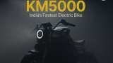 India Fastest Electric Bike Kabira Mobility unveils KM5000 ev bike check price and features
