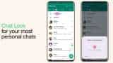 WhatsApp chat lock feature rolled out in India now users lock their personal chats know how to lock private chat