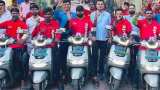 TVS motors come with zomato now delivery boys will get 10000 Electric scooter for last mile delivery check price specifications and features