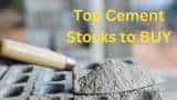 Top 5 Cement Stocks to BUY sharekhan choose UltraTech Dalmia Bharat Ramco Cements Grasim and JK Lakshmi Cement know targets