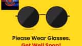 delhi police advise people for eye flu Please wear glasses to prevent the spread of Conjunctivitis Get well soon