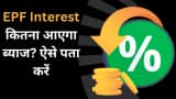 EPF interest calculation EPFO interest rate 2023 on provident fund account calculate your PF benefit news in Hindi