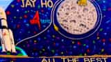 chandrayaan 3 countrywide prayer for successful landing america, rajasthan, madhyapradesh sand painting video
