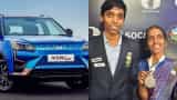 anand mahindra would gift XUV400 ev to Praggnanandhaa parents after chess match check price mileage specs and features