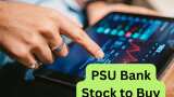 PSU Bank Stock to Buy Motilal Oswal bullish on Bank of Baroda check next target and expected return