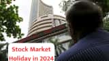 Stock Market Holiday in 2024 BSE new circular trading holiday in share bazar here you check latest updates