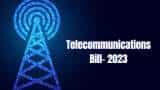 Government to table telecom bill 2023 in loksabha today to ease rules for telecom companies TRAI