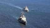 Israel affiliated merchant vessel MV Chem Pluto Hit by Drones in Indian Ocean Indian Coast Guard Ship Vikram Departs