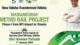 Odisha CM Naveen Patnaik lays foundation stone of Rs 6225 crore Bhubaneswar Metro project check 20 stations route map