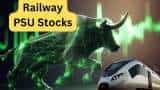 top 5 Railway PSU Stocks in last 1 year investors got up to 210 pc return  in IRFC, RVNL, Railtel, Ircon, BEML