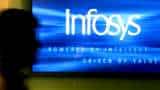 Infosys q3 results fy24 earnings check attrition profit revenue margin dividend announcement share price details