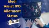 Medi Assist IPO Allotment Status on BSE online link step by step process check share listing date