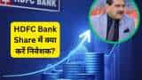 HDFC Bank Share plunges 12 percent in 2 days Anil Singhvi suggests long term investors do Short Blast SIP 