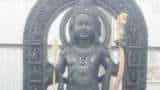 Ayodhya Ram Mandir Pran Prathishta First photo of Lord Ram Idol placed at sanctum sanctorum