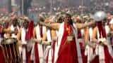 75th Republic Day President Droupadi Murmu unfurls the National Flag at Kartavya Path parade begins with Aavahan
