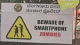 Smartphone Zomby signboard beaware of smartphone zombies goes viral in bengaluru check what is this