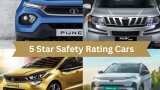 5 Star Safety Rating Cars in India with best Global NCAP rating in 2024 From Tata Harrier to Mahindra XUV 300