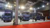 bharat mobility auto expo 2024 vecv displays made in india trucks buses tractors and other vehicles
