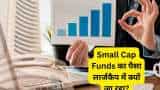 Small Cap Funds sitting on higher cash because expensive Valuation fund managers buying large cap stocks