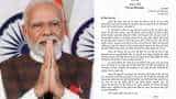 PM narendra Modi letter to india before election commission press conference told the achievements of 10 years and asked for suggestions check details