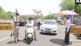 noida traffic police issued challans to more than 8 thousand without helmet bike riders on holi