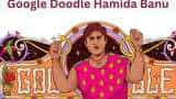 Google Doodle Hamida Banu Google tribute to first female wrestler of India Weight 108 kg and height 5 feet 3 inches know interesting facts and stories of her