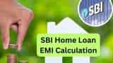 SBI Home Loan EMI Calculation on 30 lakh rupees for 20 years check latest interest rates
