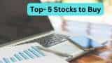 Motilal oswal 5 Stocks to Buy kei industries larsen and toubro ICICI Lombard Bharti airtel JSW infrastructure 28 percent expected return in 1 year